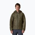 Gefütterte Herrenjacke Patagonia Hi-Loft Nano Puff Hoody basin green