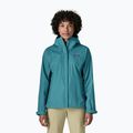 Damen-Regenjacke Patagonia Torrentshell 3L Rain glacial glue