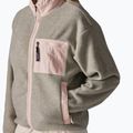 Fleecejacke für Damen Patagonia Synchilla oatmeal heather w/pink frost 4