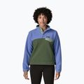 Fleecejacke für Damen Patagonia Lightweight Synchilla Snap-T Pullover canopy green