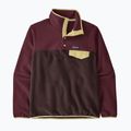 Fleecejacke für Damen Patagonia Lightweight Synchilla Snap-T Pullover den brown