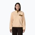 Fleecejacke für Damen Patagonia Lightweight Synchilla Snap-T Pullover natural