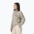 Fleecejacke für Damen Patagonia Lightweight Synchilla Snap-T Pullover oatmeal heather w/moonrise taupe 3