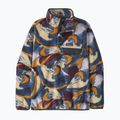 Fleecejacke für Damen Patagonia Lightweight Synchilla Snap-T Pullover smudge: smolder blue 4
