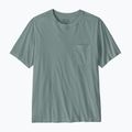 Herren-Shirt Patagonia Daily Pocket Tee blue sage
