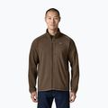 Herren-Trekkingsweatshirt Patagonia Better Sweater Fleece marlow brown rib knit