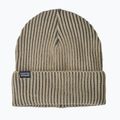 Wintermütze Patagonia Fishermans Rolled Beanie contrast stripe: weathered stone