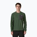 Herrenpullover Patagonia R1 Air Crew treeline green