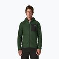 Herren-Trekkingsweatshirt Patagonia R1 Air Full-Zip Hoody treeline green