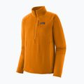 Herren-Trekkingsweatshirt Patagonia R1 Pullover autumn orange 4