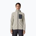 Fleecejacke für Damen Patagonia R1 Air Full-Zip Hoody birch white