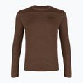 Longsleeve Herren Patagonia Cap Cool Daily Boardshort Logo LS berm brown - light berm brown x-dye