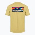 Herren-Shirt Patagonia Capilene Cool Daily Boardshort Logo limestone yellow - light limestone yellow x-dye 2