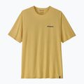 Herren-Shirt Patagonia Capilene Cool Daily Boardshort Logo limestone yellow - light limestone yellow x-dye