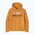 Herren-Trekkingsweatshirt Patagonia Fitz Roy Foothills Daily Hoody dried mango
