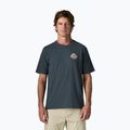 Herren-Shirt Patagonia Great Waves Responsibili-Tee summit blue