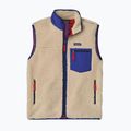 Herrenweste Patagonia Classic Retro-X dark natural w/cobalt blue