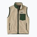 Herrenweste Patagonia Classic Retro-X dark natural w/treeline green 2