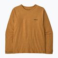 Damen-Longsleeve Patagonia P-6 Logo Responsibili-Tee LS dried mango