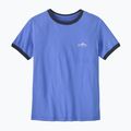 Damen-T-Shirt Patagonia Fitz Roy Foothills Ringer Tee diver blue