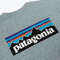 Damen-T-Shirt Patagonia P-6 Logo Responsibili-Tee blue sage 3