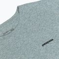 Damen-T-Shirt Patagonia P-6 Logo Responsibili-Tee blue sage 4