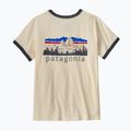 Damen-T-Shirt Patagonia Fitz Roy Foothills Ringer Tee undyed natural 2