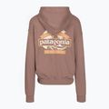 Damen-Trekkingsweatshirt Patagonia Great Waves Daily Hoody moonrise taupe 2
