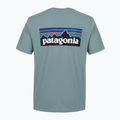 Herren-Shirt Patagonia P-6 Logo blue sage 2