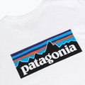 Damen-T-Shirt Patagonia P-6 Logo Responsibili-Tee fiber white 4