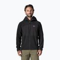Herren-Trekkingsweatshirt Patagonia R2 TechFace Hoody black