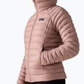Damen-Daunenjacke Patagonia Down Sweater Hoody moonrise taupe 5