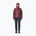 Damen-Daunenjacke Patagonia Down Sweater Hoody dark ruby 2