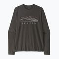 Longsleeve Herren Patagonia Cap Cool Trail Stratapeaks ink black