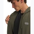 Herrenpullover Under Armour Rival Fleece Full Zip marine od green/white 3