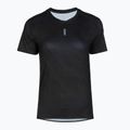 Damen-Laufshirt HOKA EveryRun CLF PRT black/squid ink