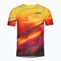 Herren-Laufshirt HOKA Race Day Short Sleeve TR PRT hoka citrus print