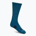 Socken Hoka Crew Run Sock 3-pack hazy blue/soft cobalt/night glow blue 3