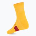 Socken HOKA Quarter Run Sock 3-Pack egg yolk/cerise/virtual violet 5
