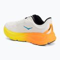 Herren-Laufschuhe HOKA Bondi 9 white/neon tangerine 3