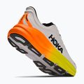 Herren-Laufschuhe HOKA Bondi 9 white/neon tangerine 3