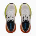 Herren-Laufschuhe HOKA Bondi 9 white/neon tangerine 5