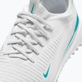 Kinder-Fußballschuhe Nike Phantom 6 Low Academy Jr TF white/white/dusty cactus 5