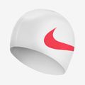 Nike BIG SWOOSH Badekappe weiß und rot NESS5173-173 3