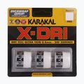 Squash-Schlägerband Karakal X-Dri Grip 3 Stk. white