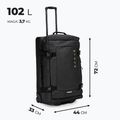 Großer Reisekoffer KADVA Lazio 102 l schwarz 3