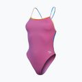 Einteiliger Schwimmanzug Speedo Solid Vback kiki pink