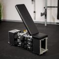 Set TREXO Hantelbank Storage + Hex-Hanteln schwarz 2