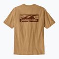 Herren Patagonia Boardshort Logo Tasche Responsibili t-shirt talon gold 3