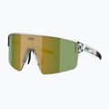 Sonnenbrille Bliz P004 transparent white/brown green multi